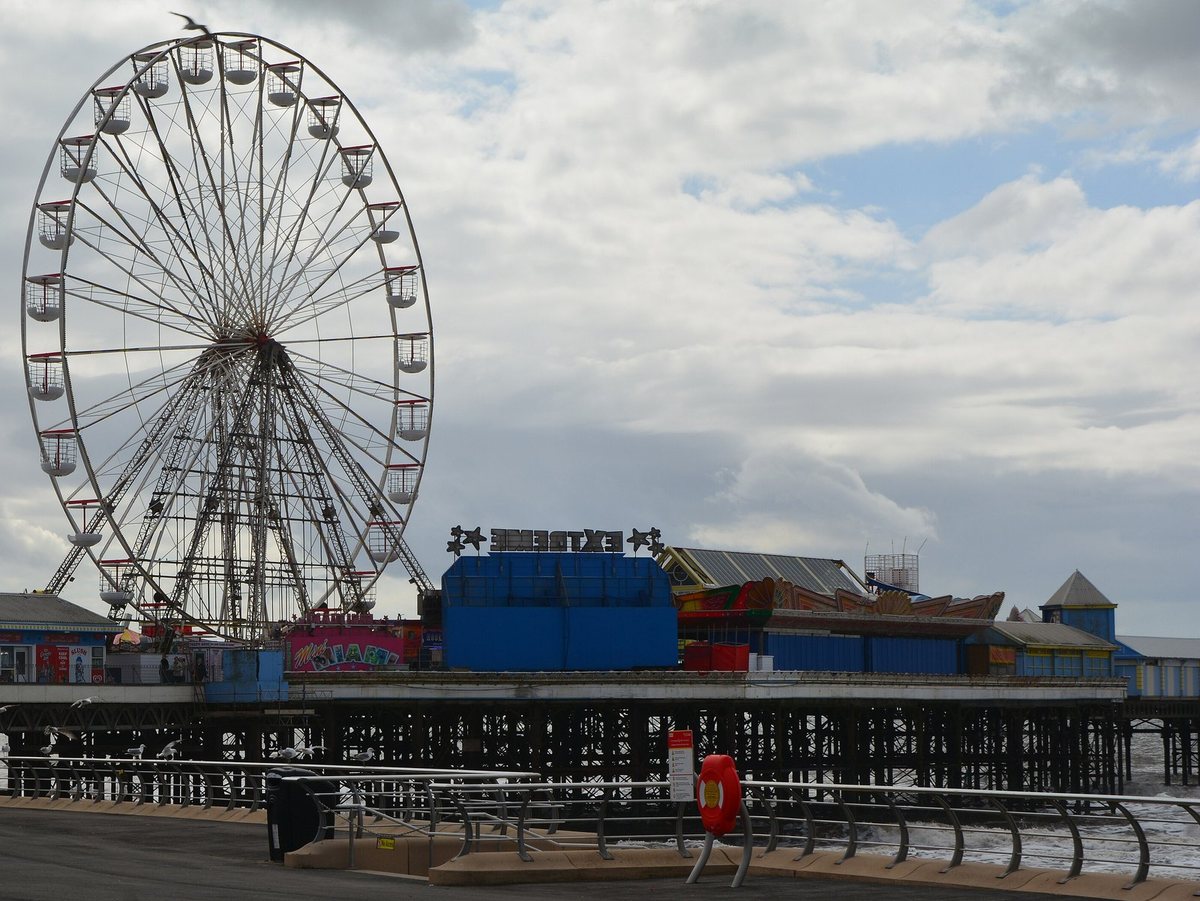 The big wheel on Blackpool's Central Pier